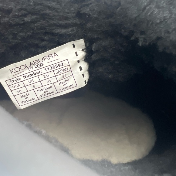 UGG By Koolaburra Black Clear Mini Boot - Picture 14 of 16